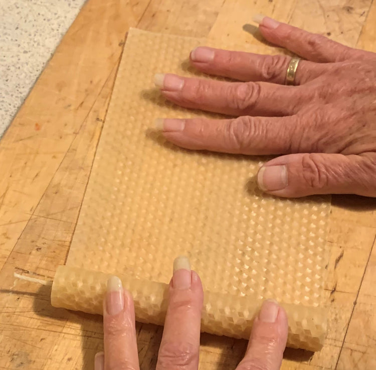 Natural Western Australian Beeswax candles and Beeswax Products