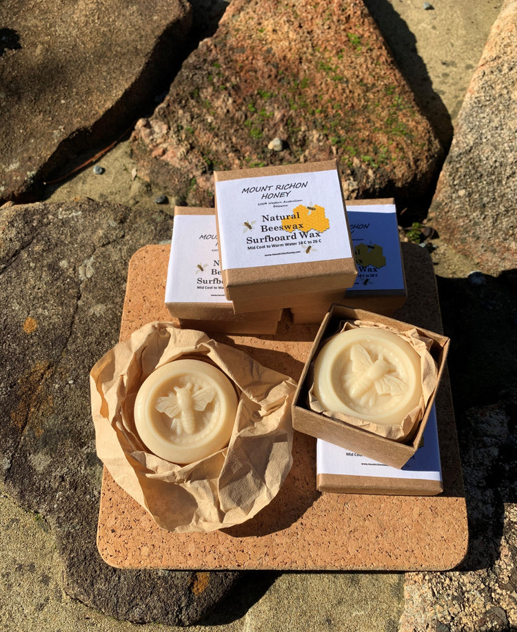 Surf board wax natural