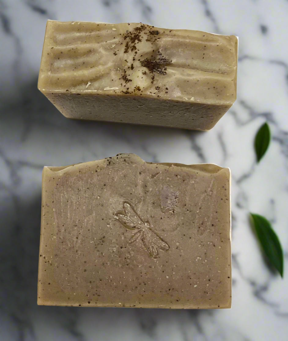 Exfoliating Coffee Soap Bar (Fragrance free)