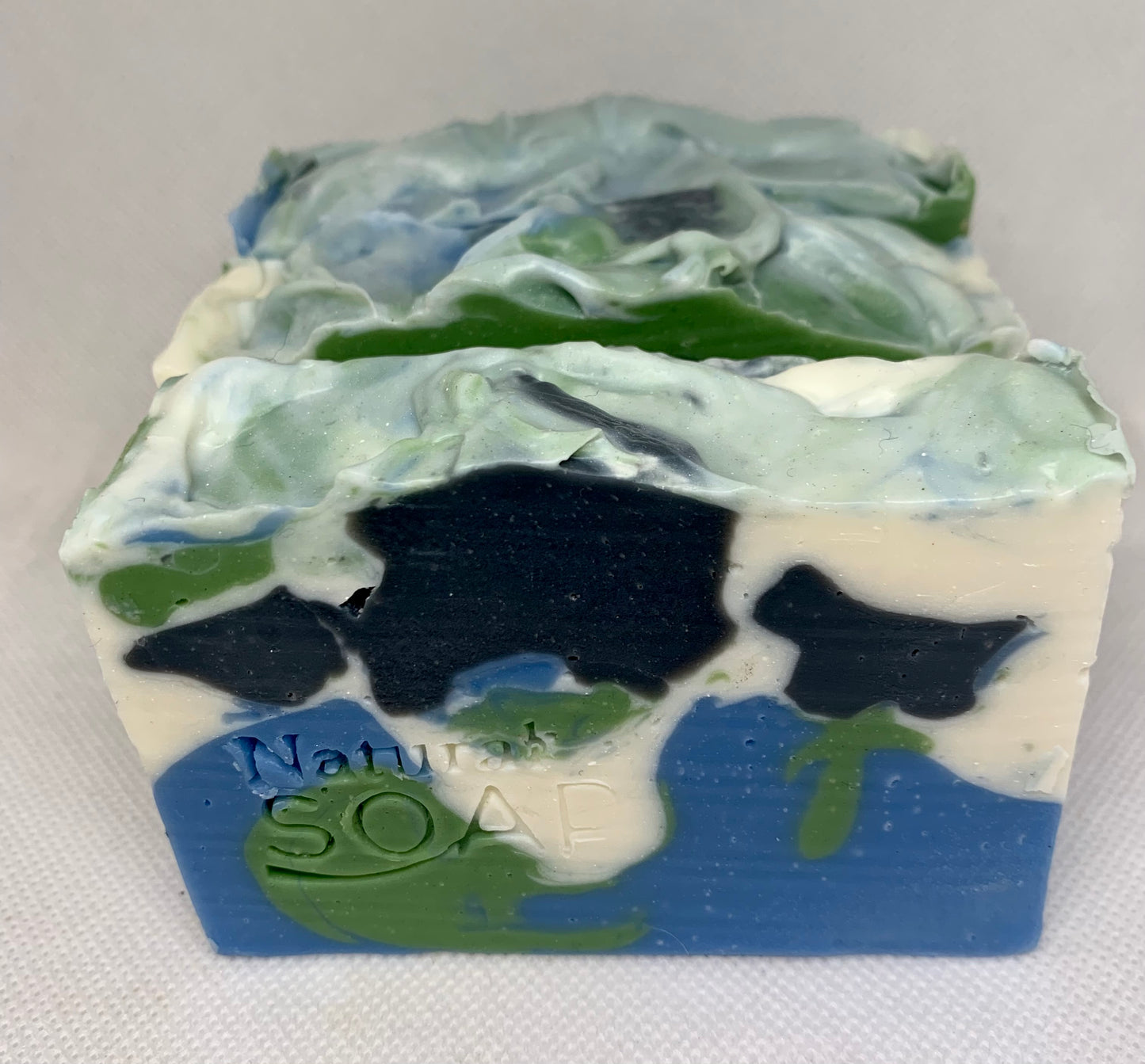 Australian Bush Flower & Eucalyptus Soap Bar with Activated Charcoal