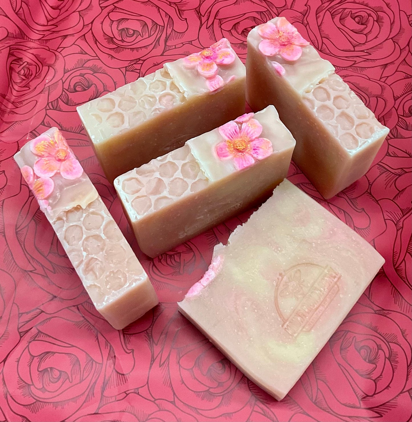 Honey Rose Soap Bar