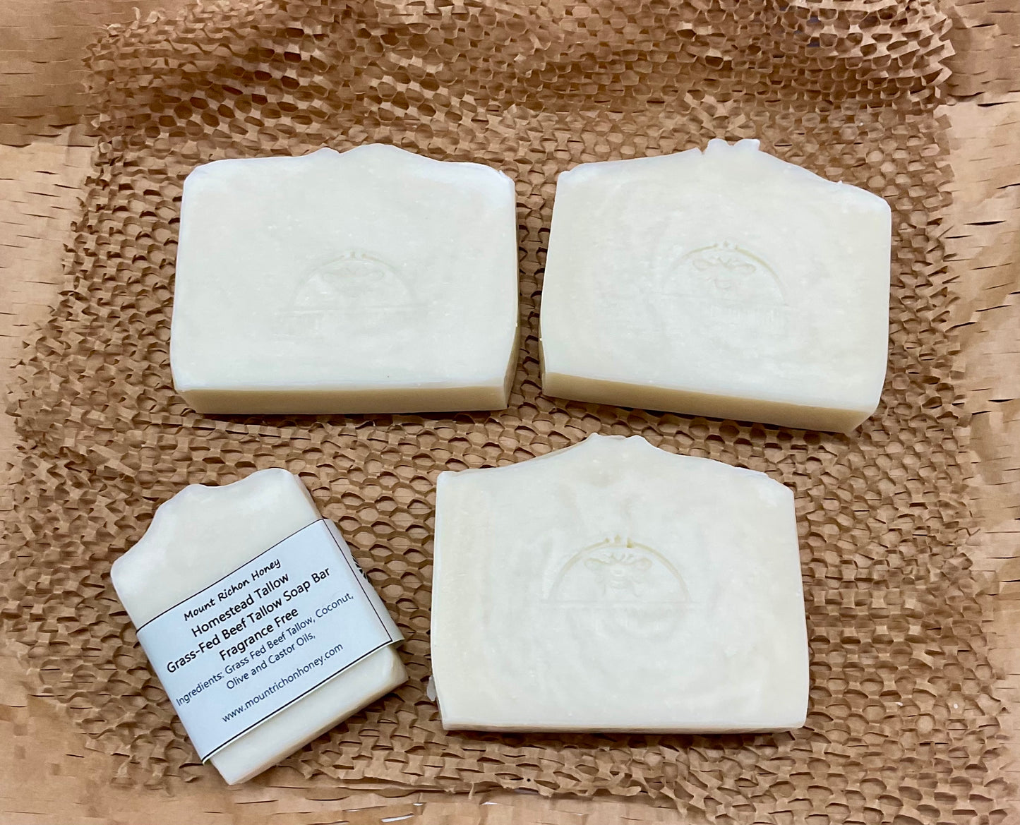 Homestead Tallow – Grass-Fed Beef Tallow Soap Bar - Fragrance Free