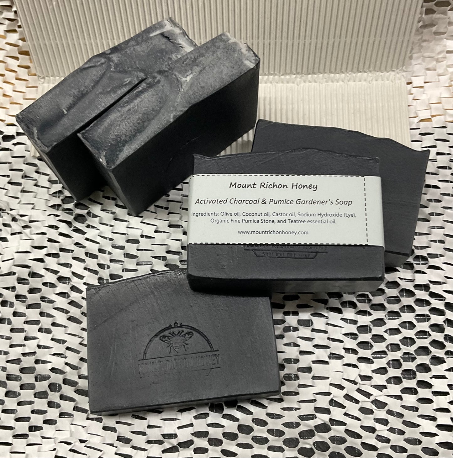 Activated Charcoal & Pumice Gardener's Soap