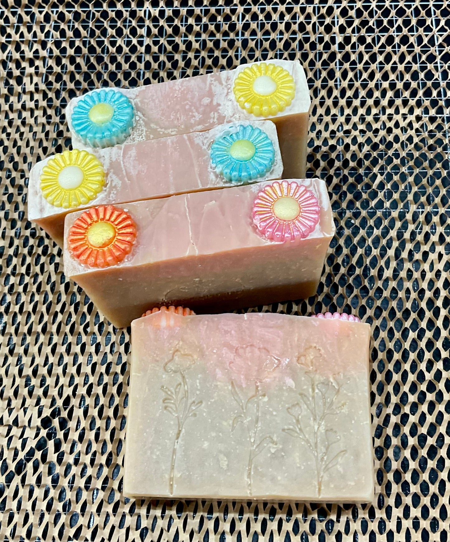 Wildflower Raw Honey Soap Bars