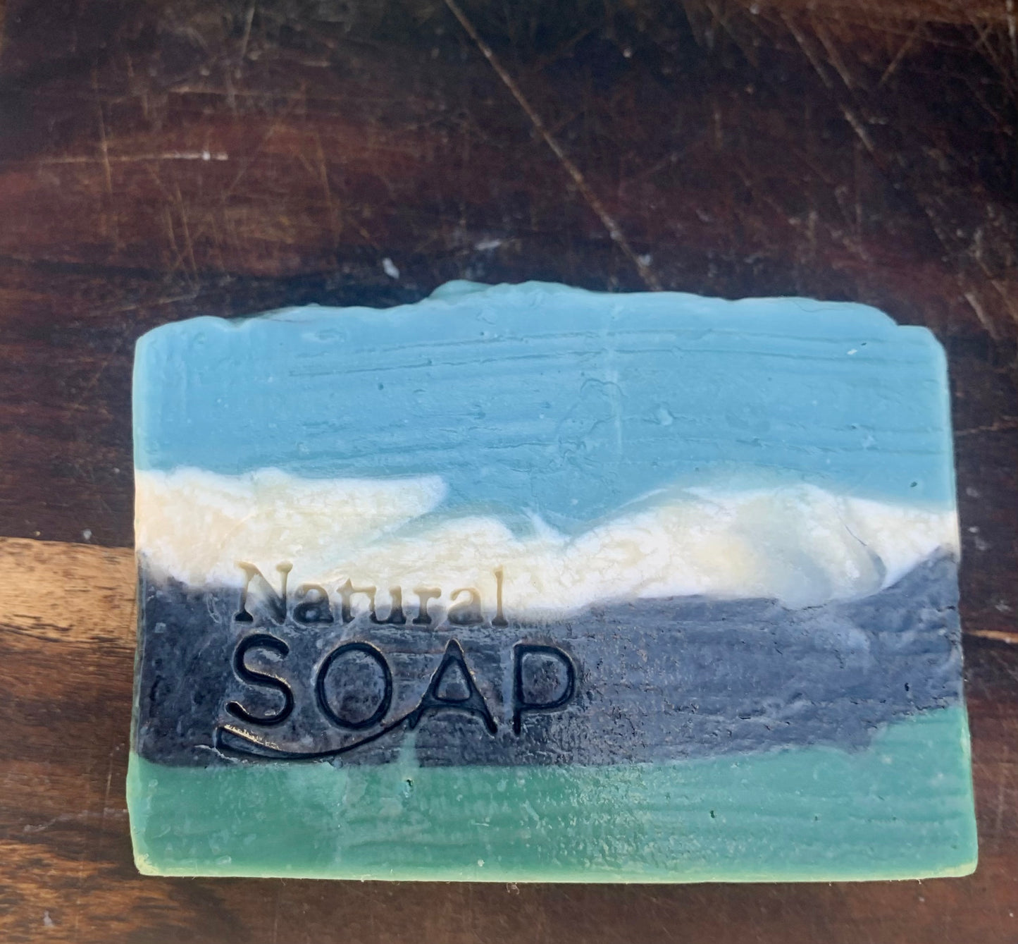 Australian Bush Flower & Eucalyptus Soap Bar with Activated Charcoal