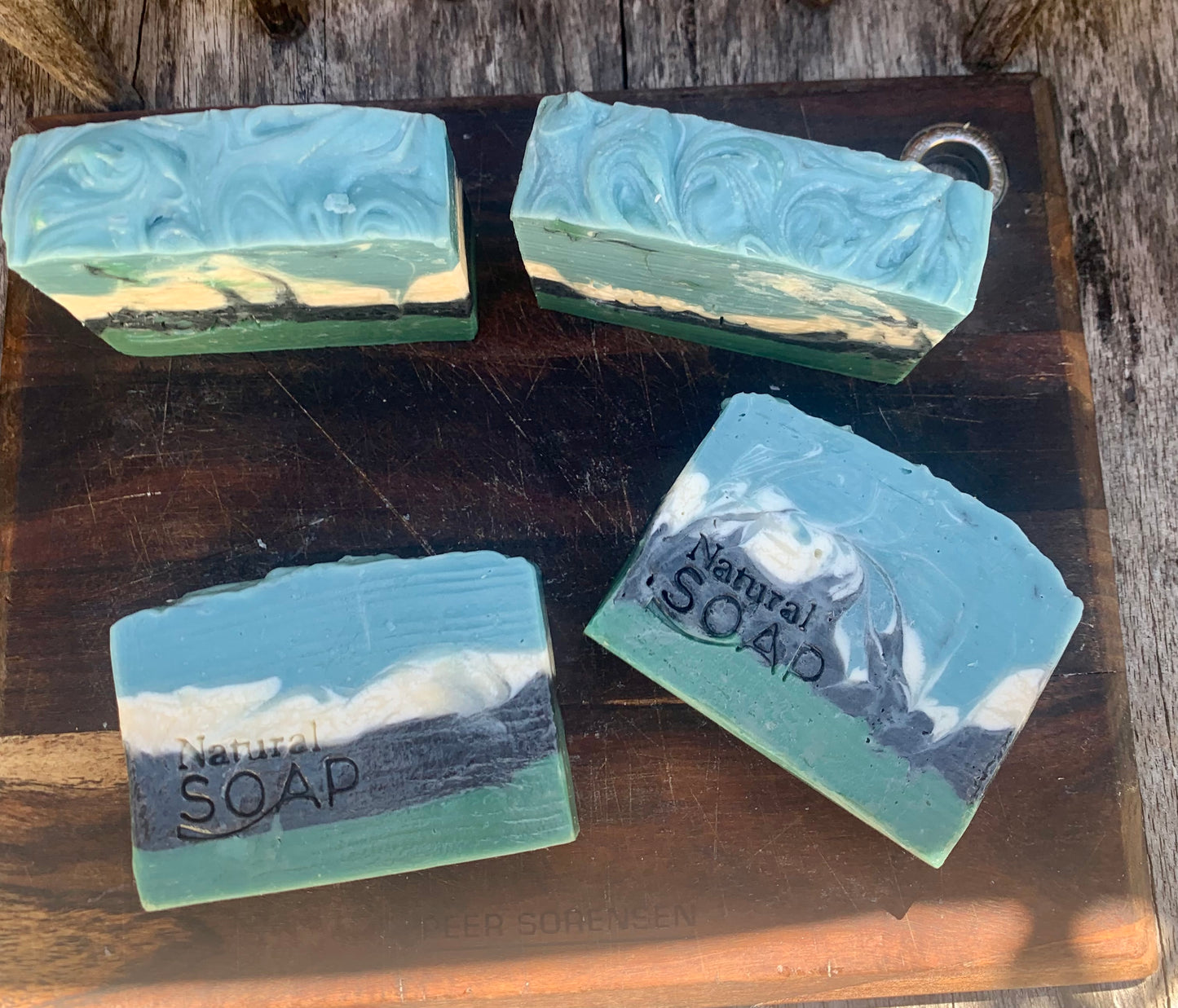 Australian Bush Flower & Eucalyptus Soap Bar with Activated Charcoal