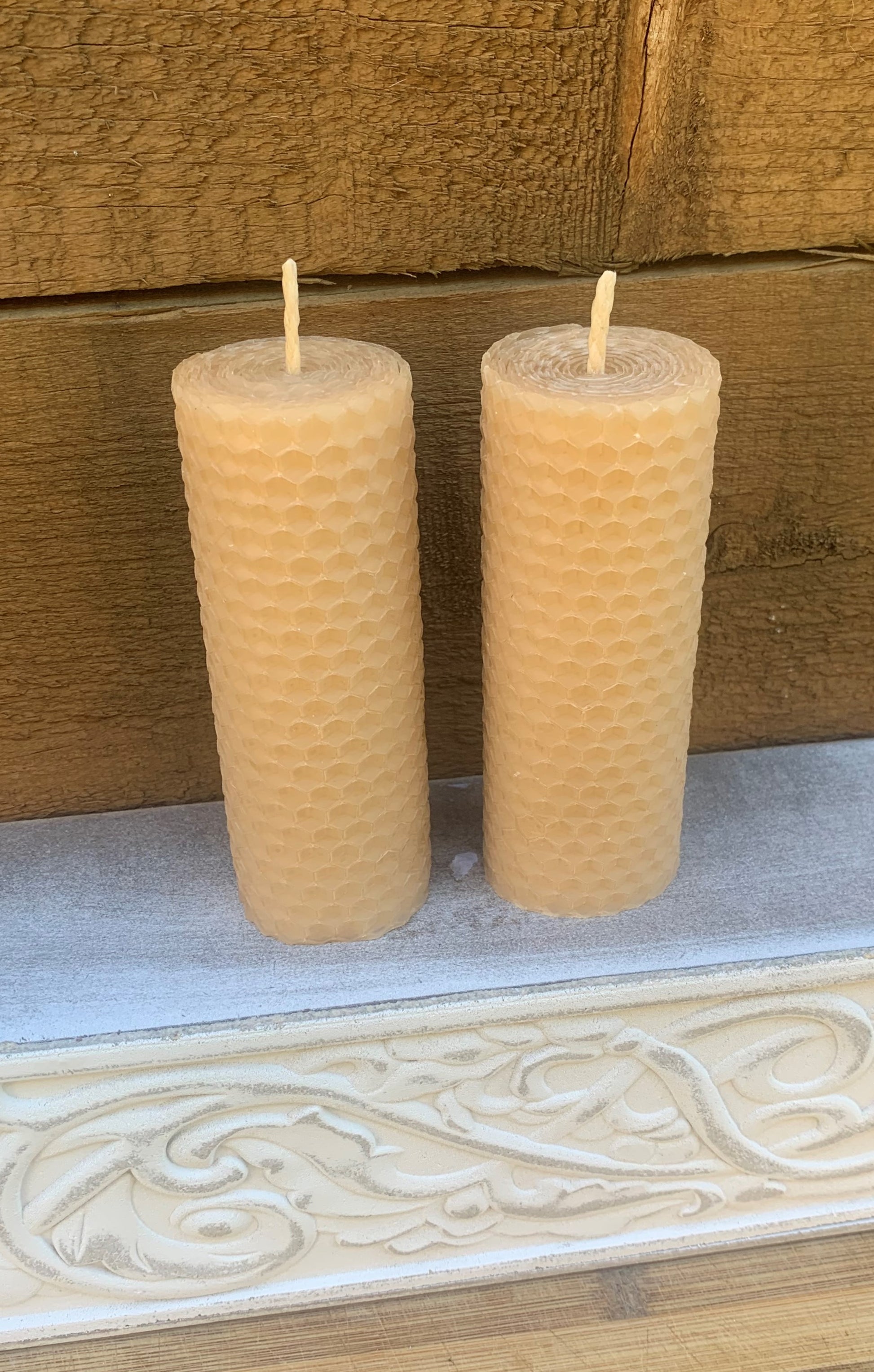 Pure beeswax candles