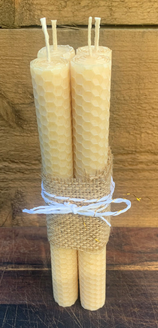 Beeswax candle