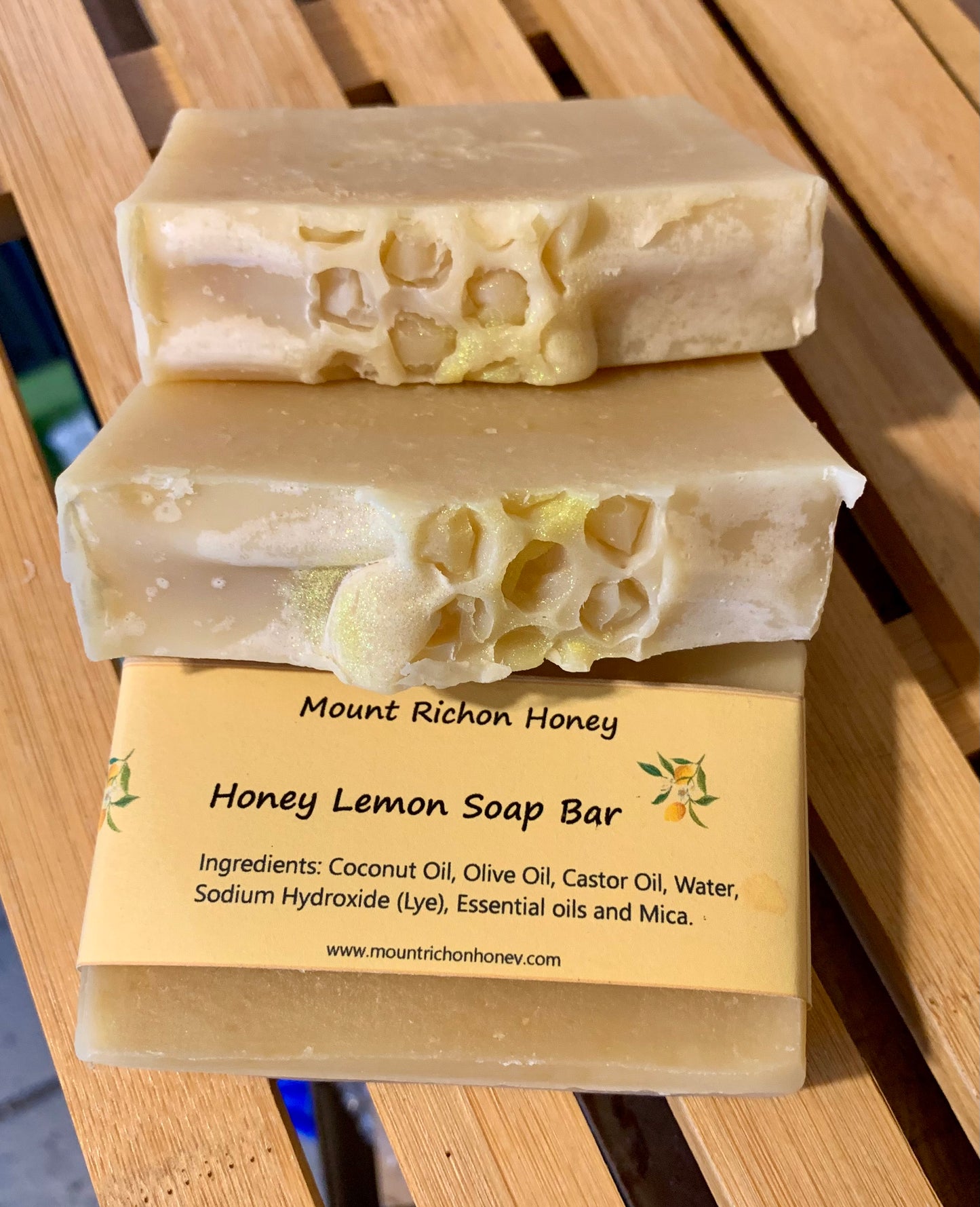 Honey Lemon Soap Bar