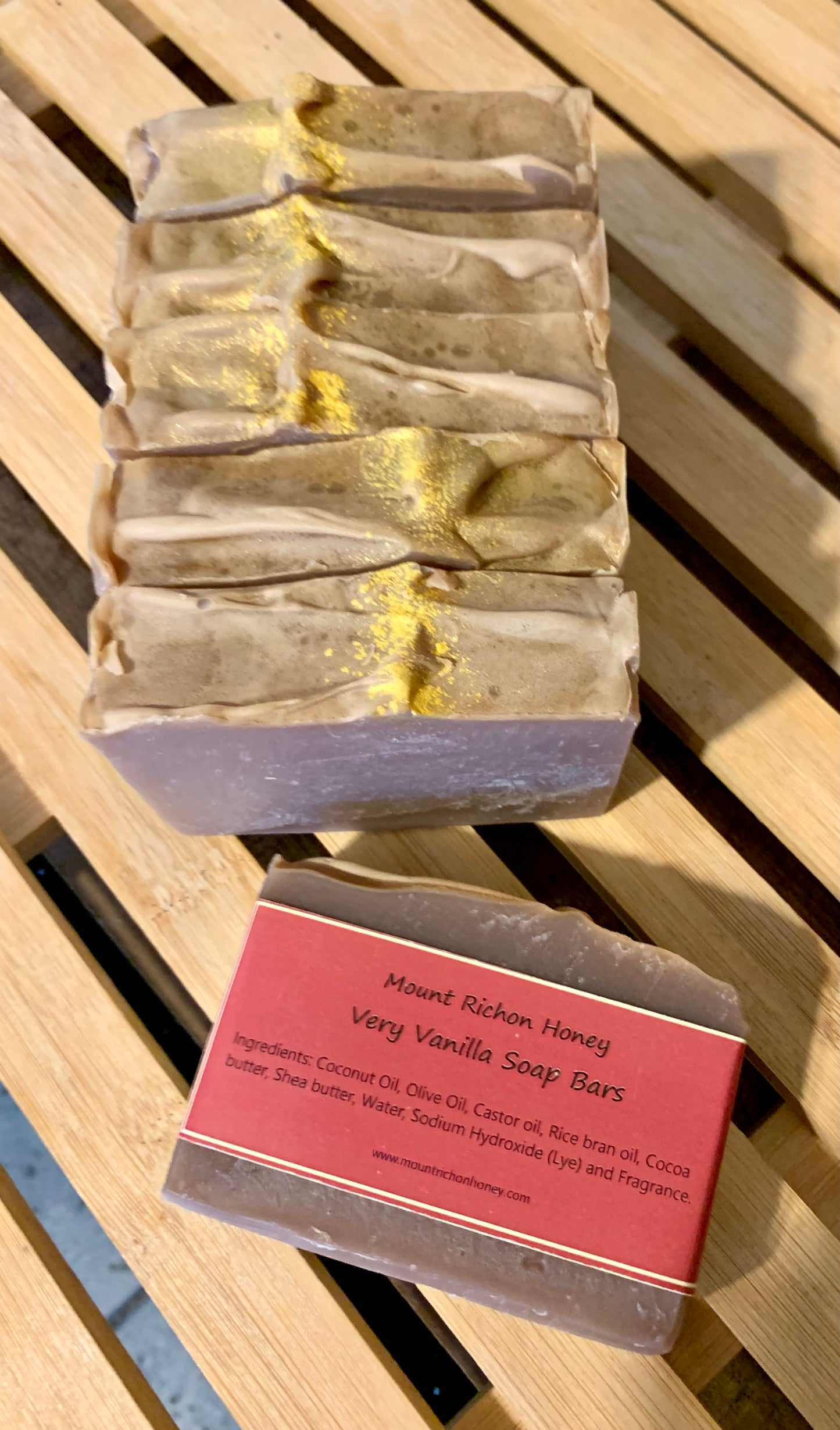 Very Vanilla Soap bar