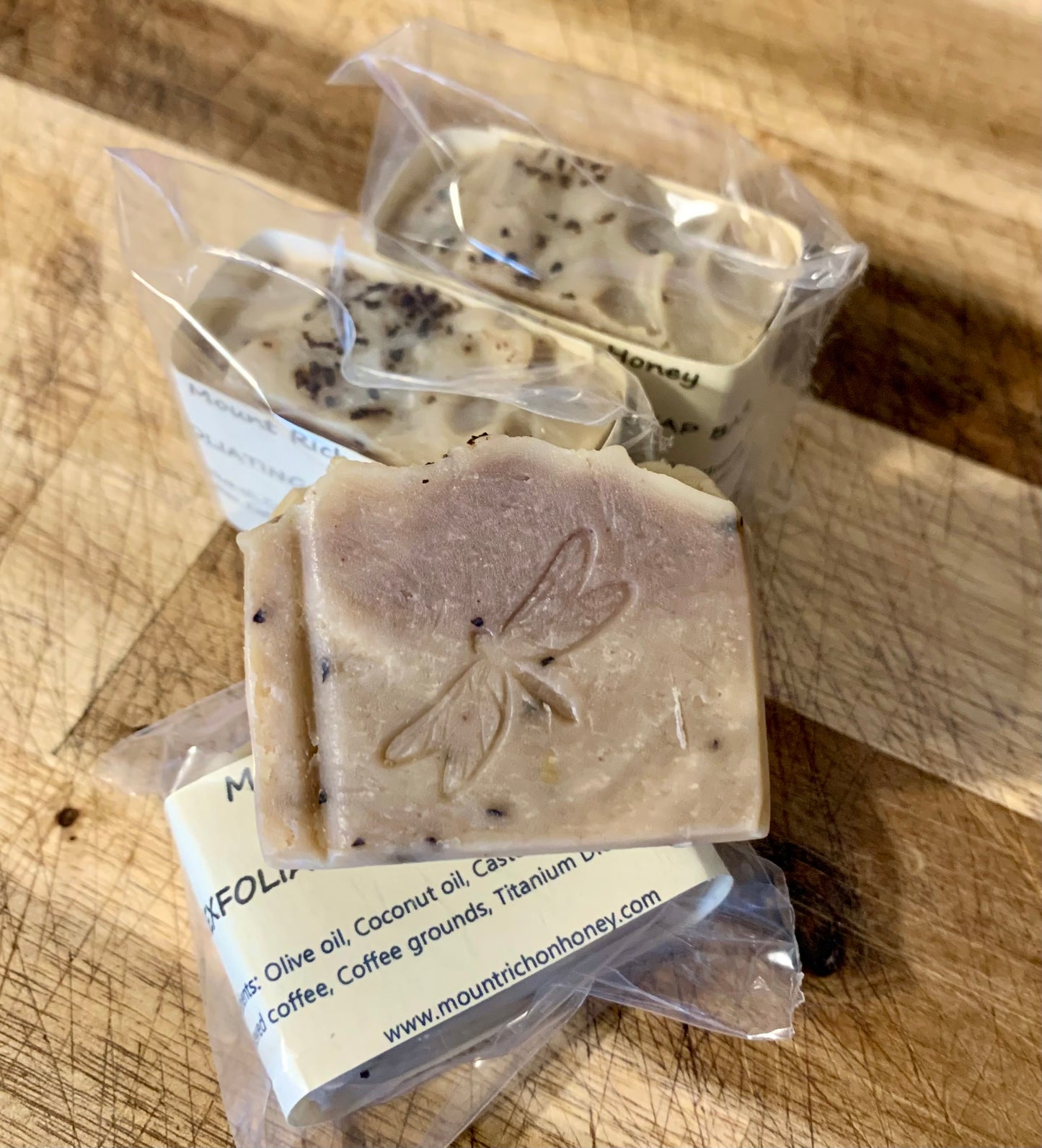 Exfoliating Coffee Soap Bar (Fragrance free)