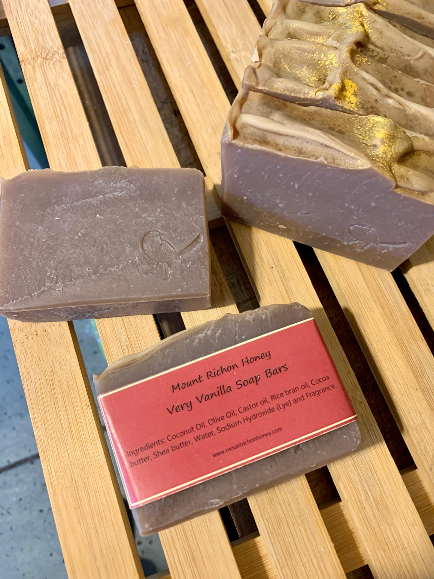 Very Vanilla Soap bar