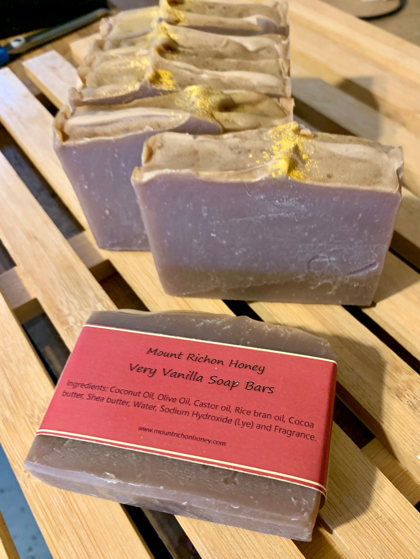 Very Vanilla Soap bar