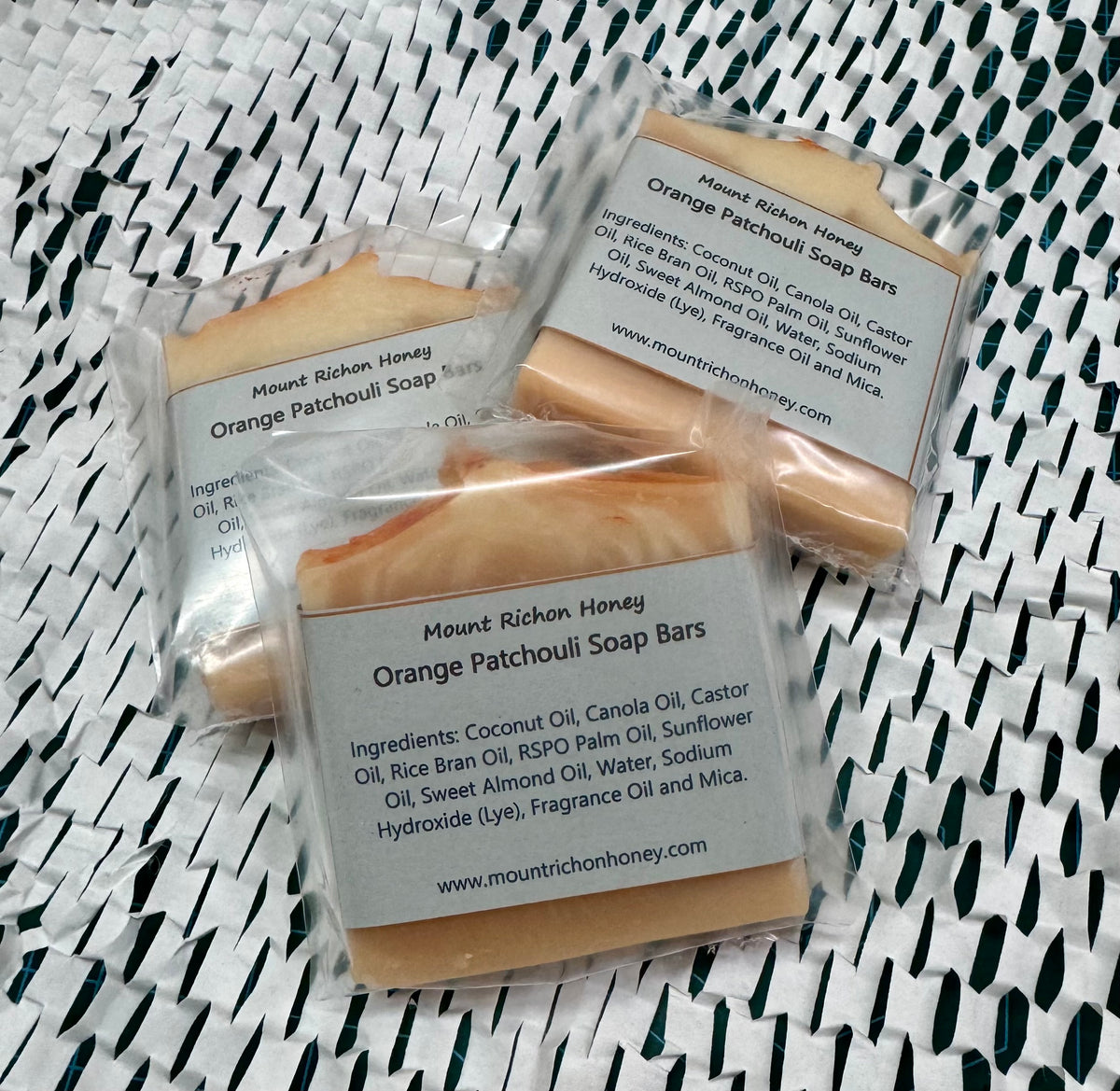 Orange Patchouli Soap  Bar