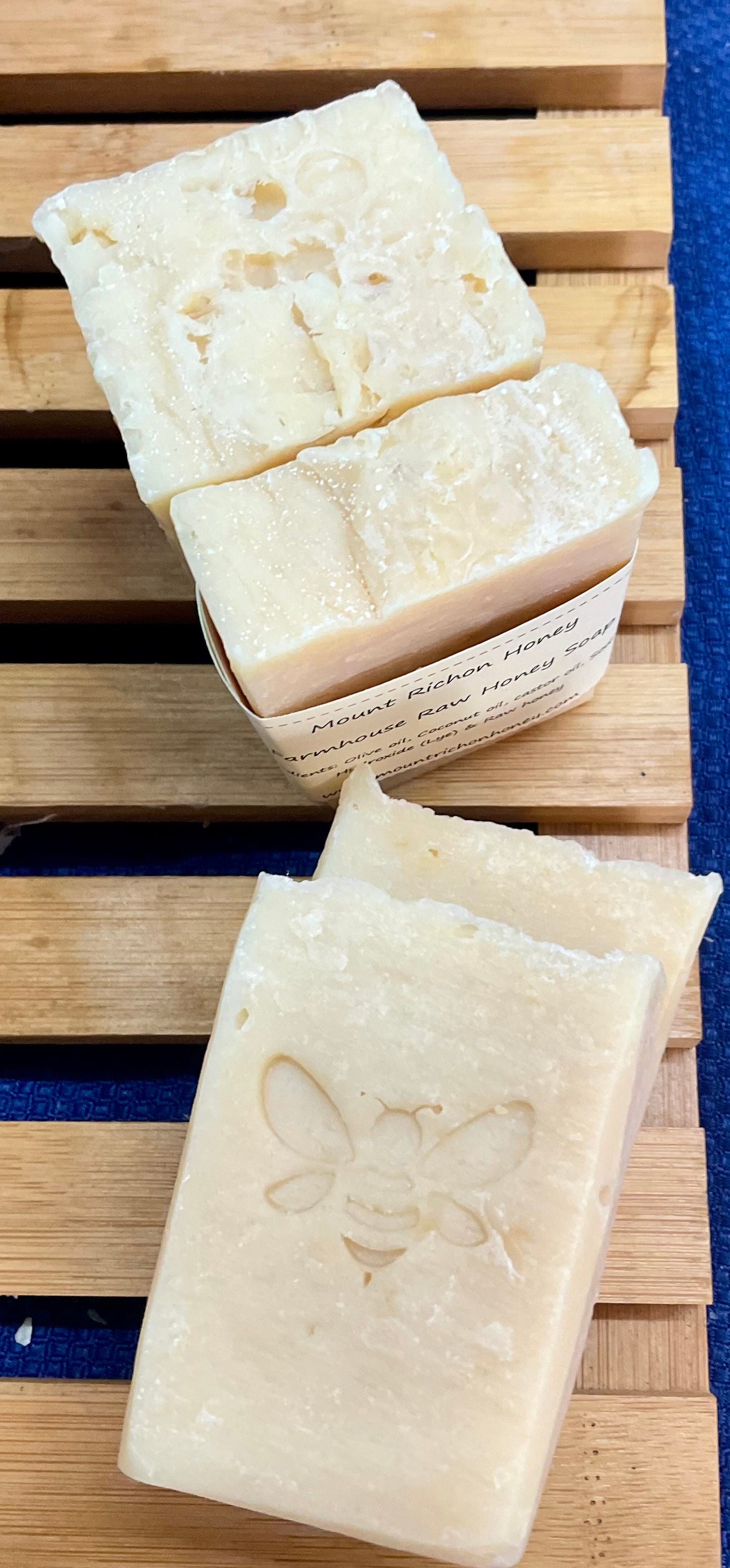 Farmhouse Raw Honey Soap (Fragrance Free)