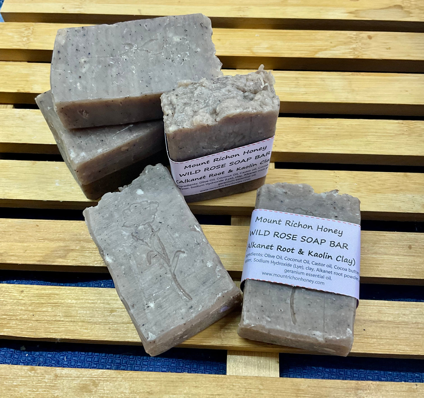 Wild rose soap