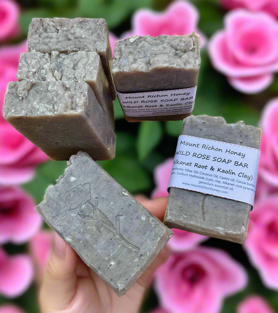 Wild rose soap