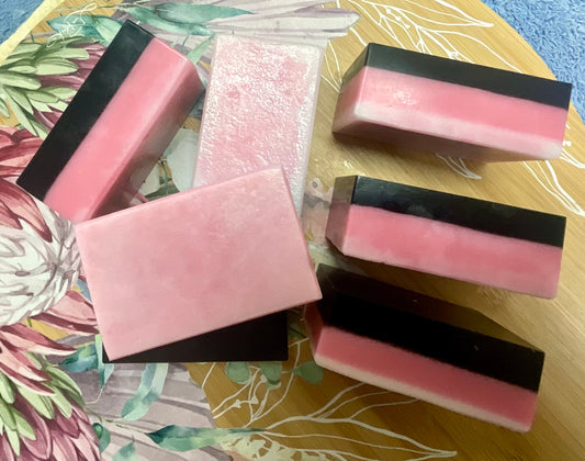 Pink Clay & Charcoal Soap - Spa bar