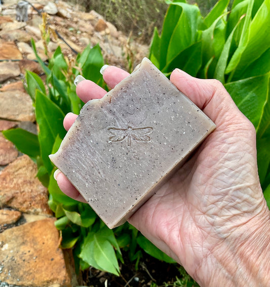 Exfoliating Coffee Soap Bar (Fragrance free)