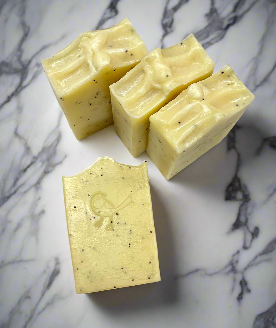 Lemongrass & Poppy Seed Soap Bar