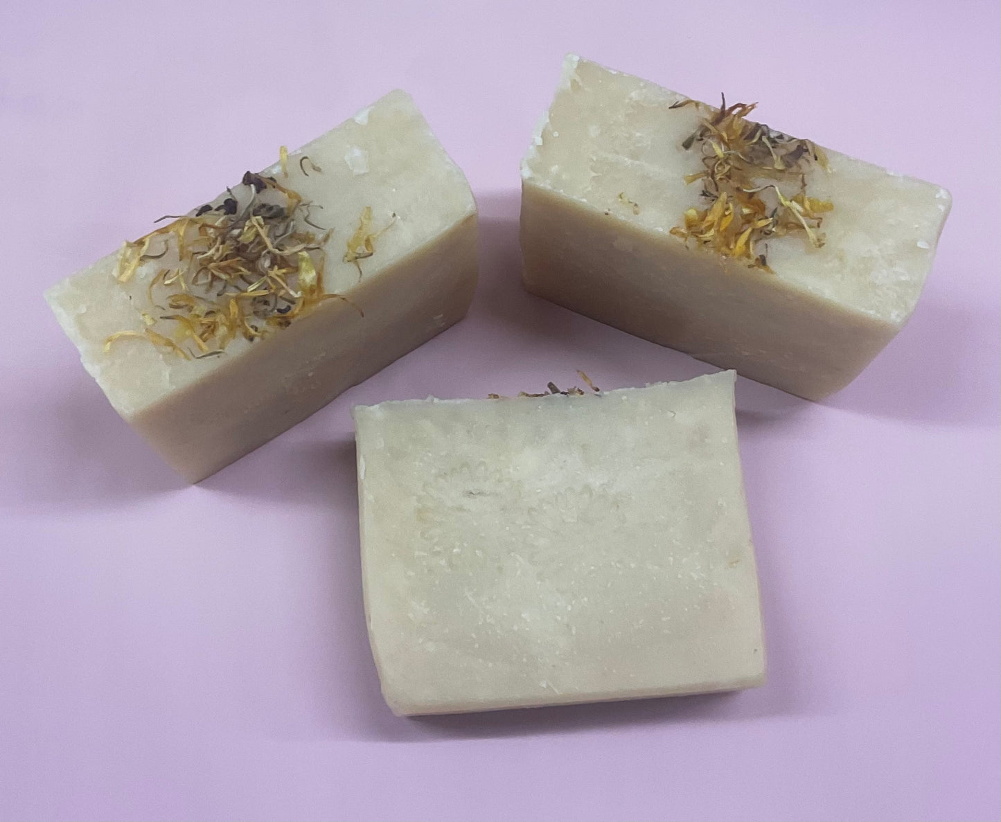 Natural Calendula Soap Bar (Fragrance Free)