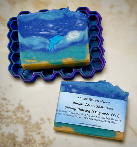 Skinny Dipping -  Indian Ocean Soap Bar (Fragrance Free)