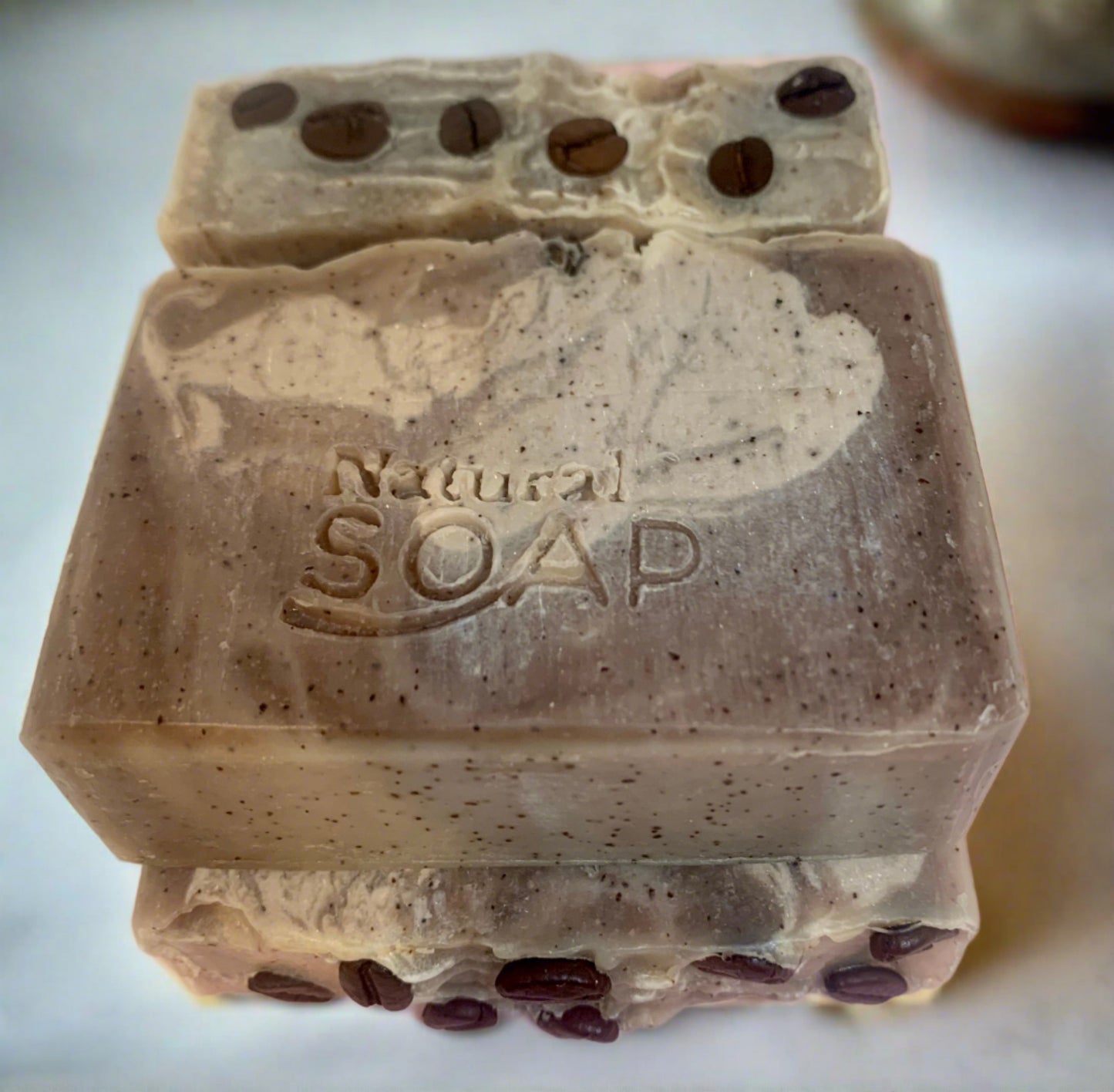 Exfoliating Coffee Soap Bar (Fragrance free)