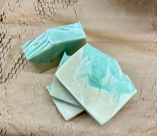 Sundown in the Scrub – Grass Fed Tallow Soap with Pink Brazilian Clay