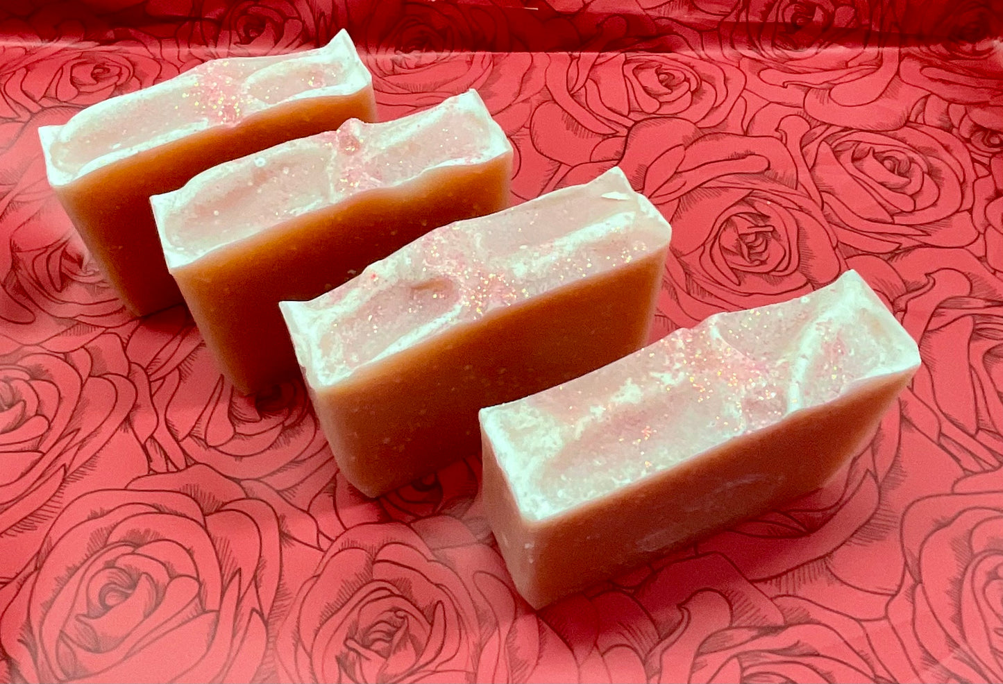Vanilla Rose Soap Bar – Vegan | Handmade | Cold Process | Australian Made