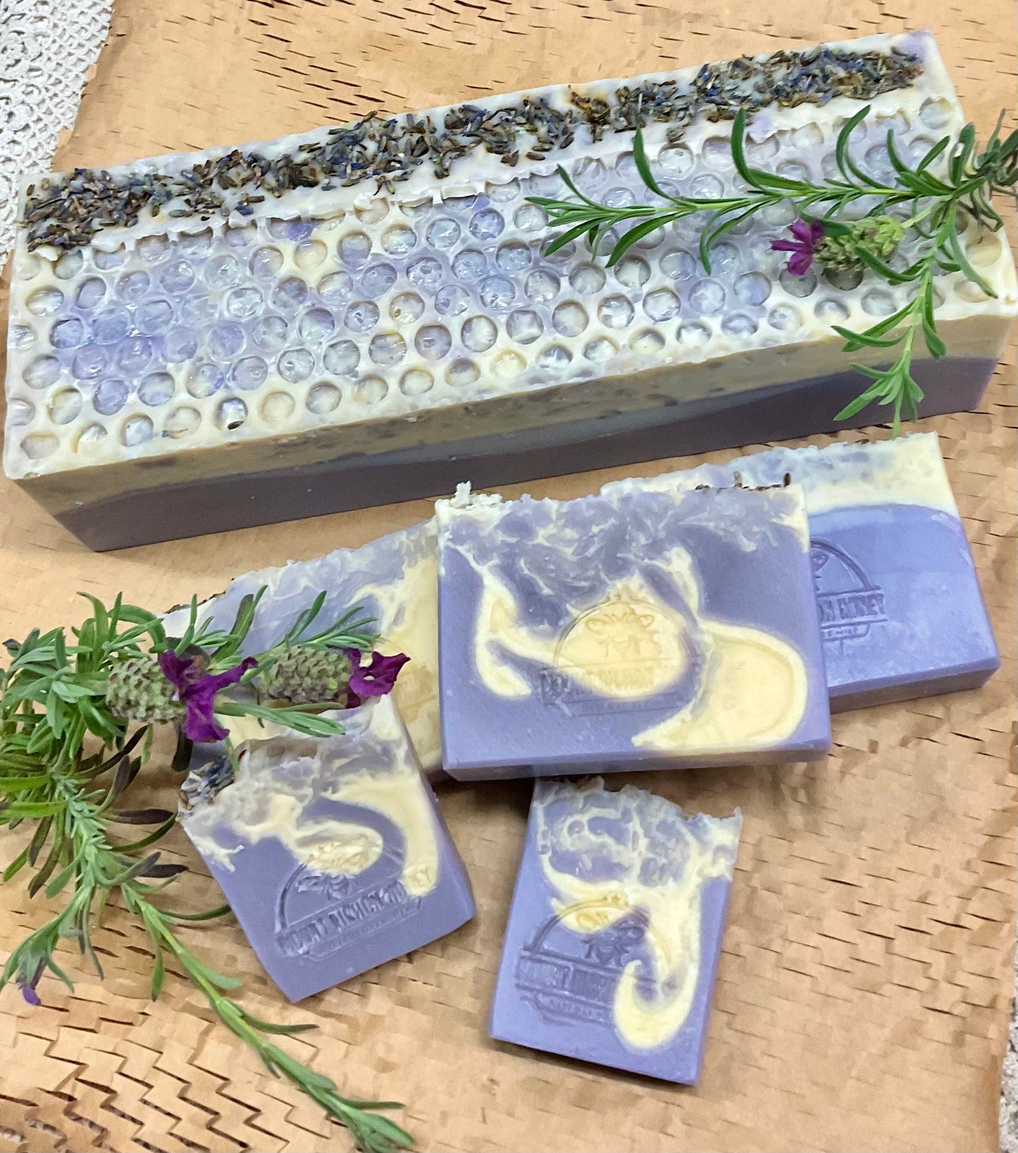 Mount Richon Honey’s lavender soap bars — handmade, honey-rich, and heritage-inspired