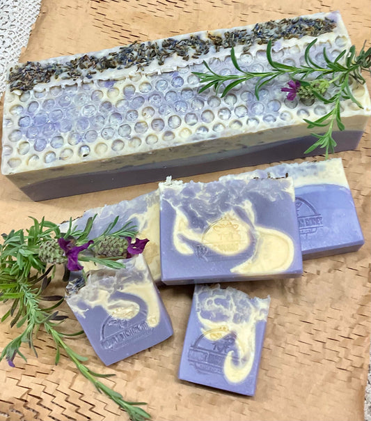 Mount Richon Honey’s lavender soap bars — handmade, honey-rich, and heritage-inspired