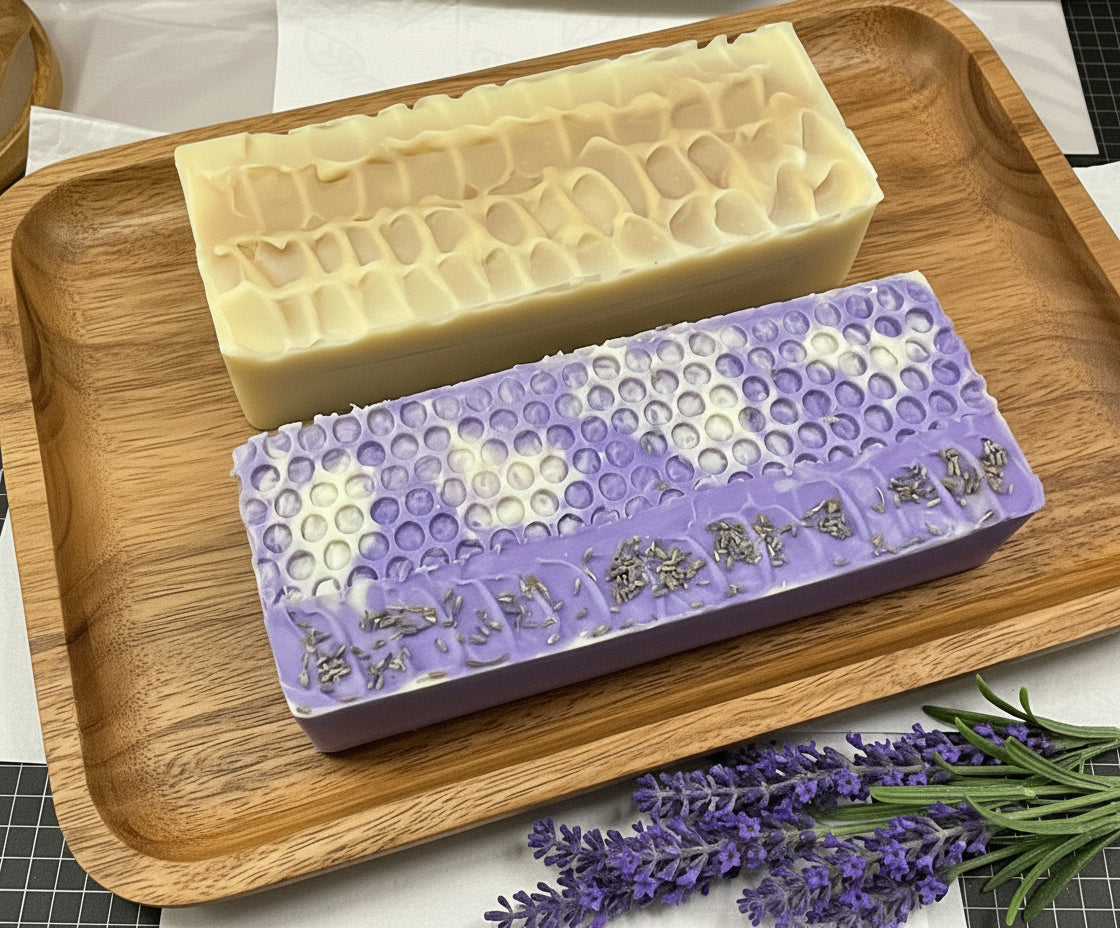 pre order soap loaves Honey Lavender and Sandalwood & Vanilla