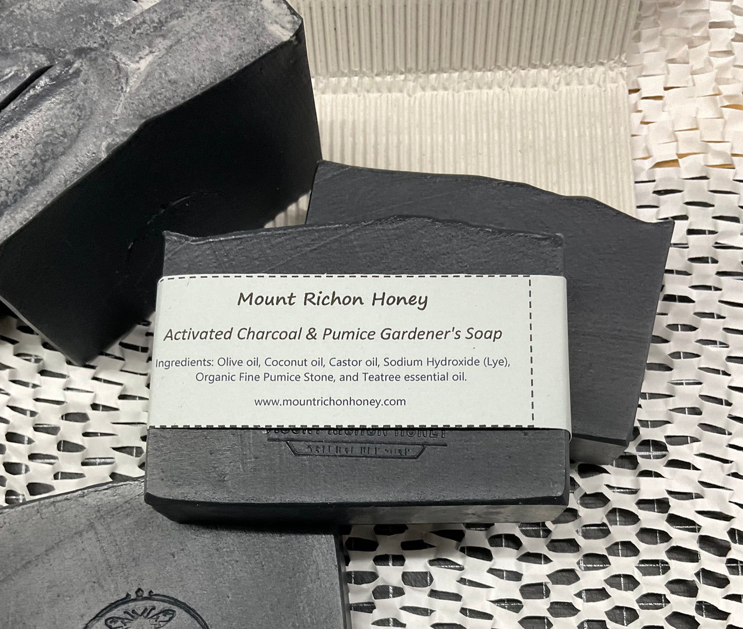 Activated Charcoal & Pumice Gardener's Soap