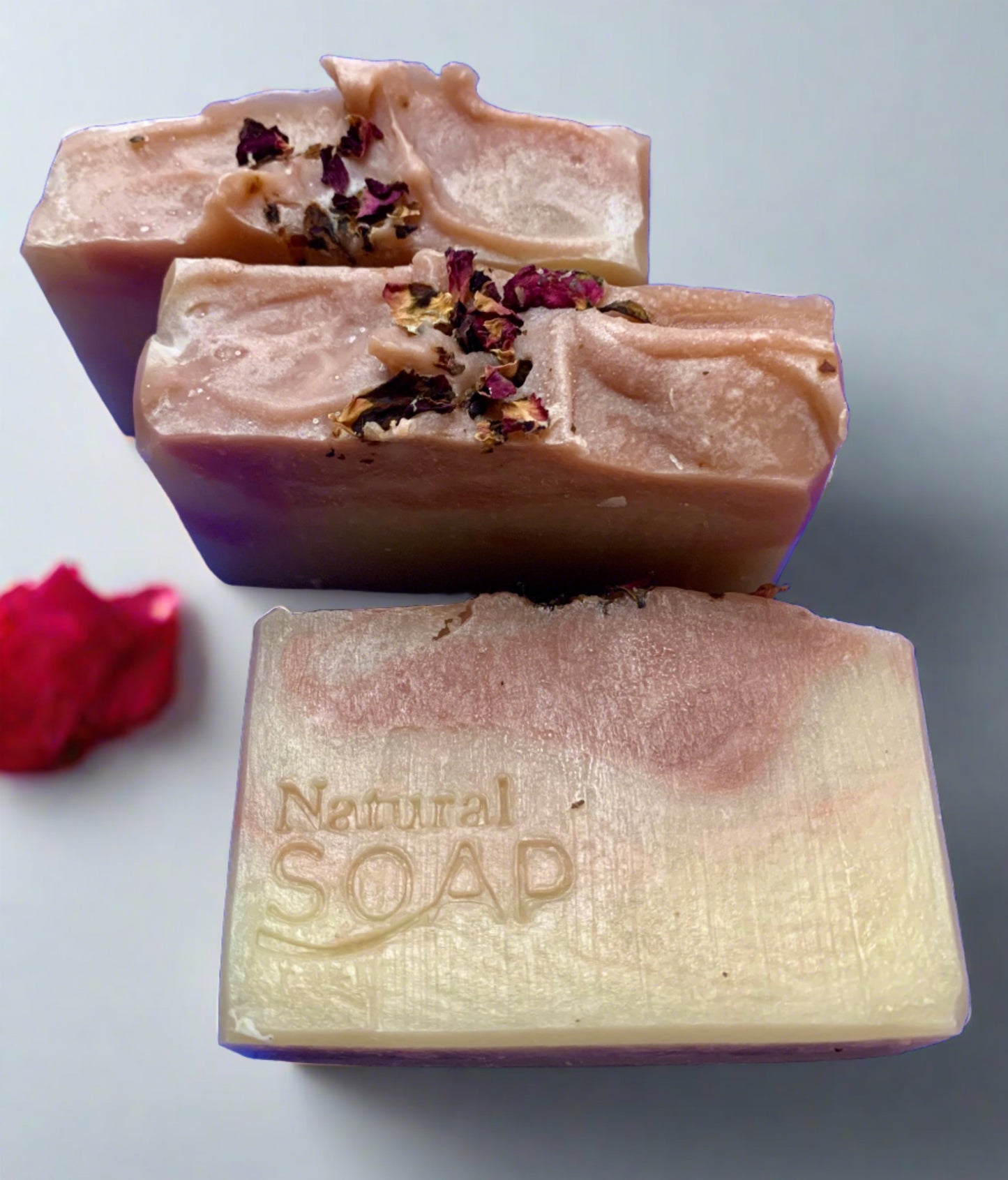 PINK ROSE & CLAY NATURAL CLEANSING SOAP BAR