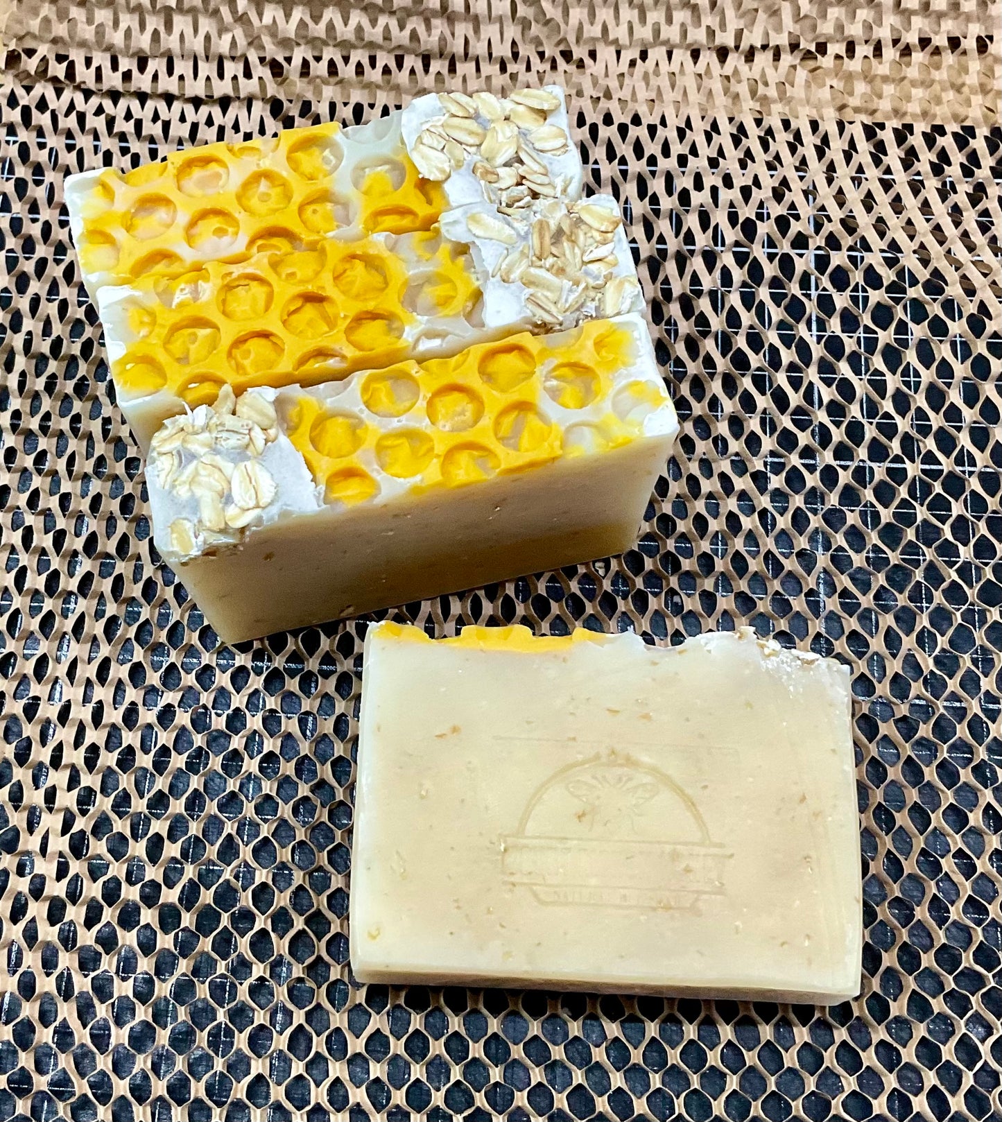 Honeycomb & Oatmeal Soap Bar - (Fragrance Free)