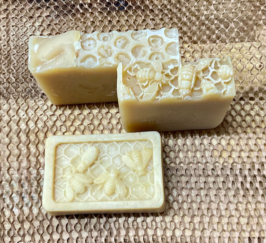Turmeric and Raw Honey Soap (Fragrance Free)