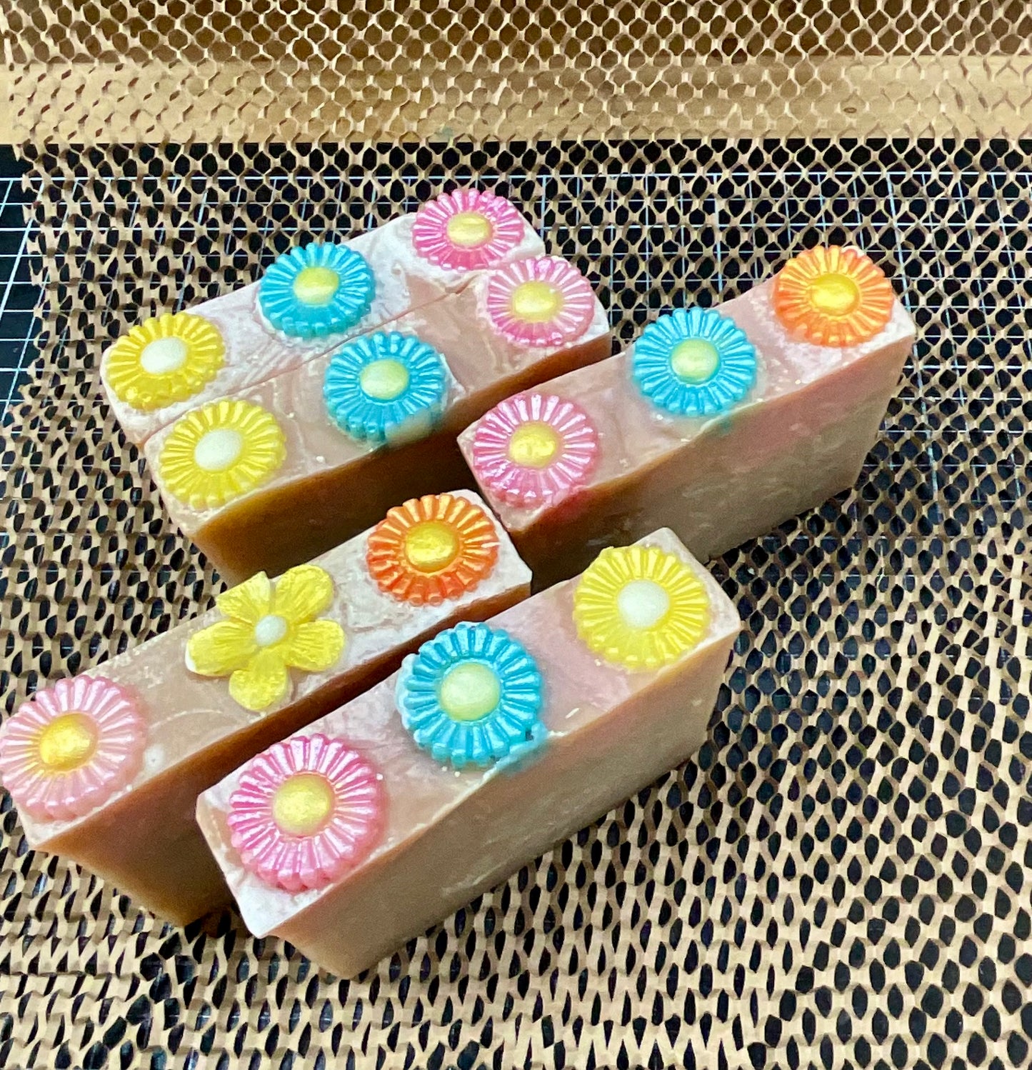 Wildflower Raw Honey Soap Bars