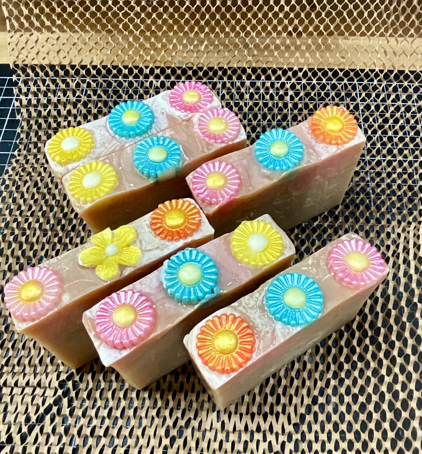 Wildflower Raw Honey Soap Bars