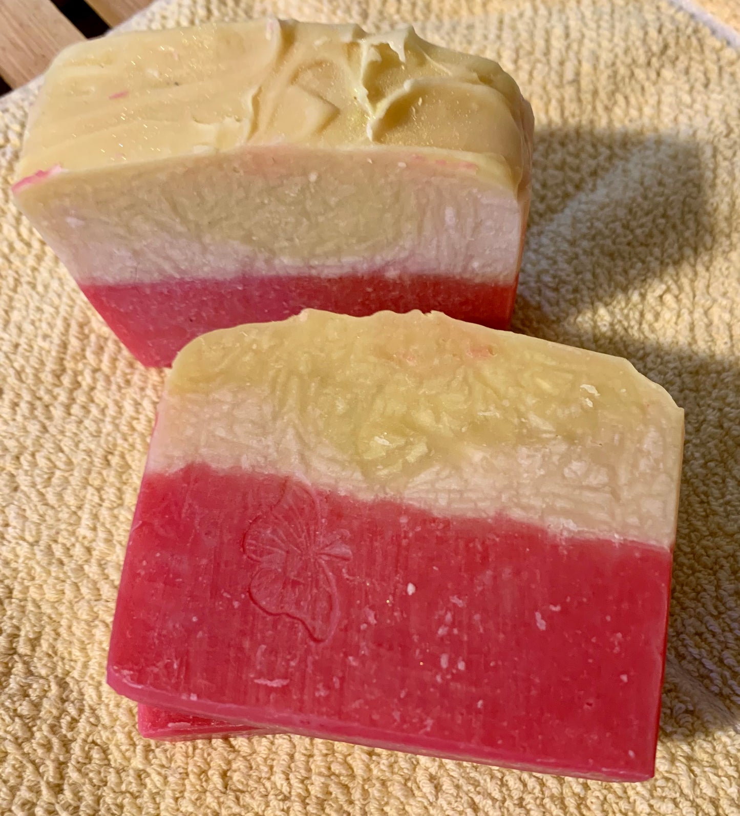 Pink Strawberry and Champagne Bath Bars