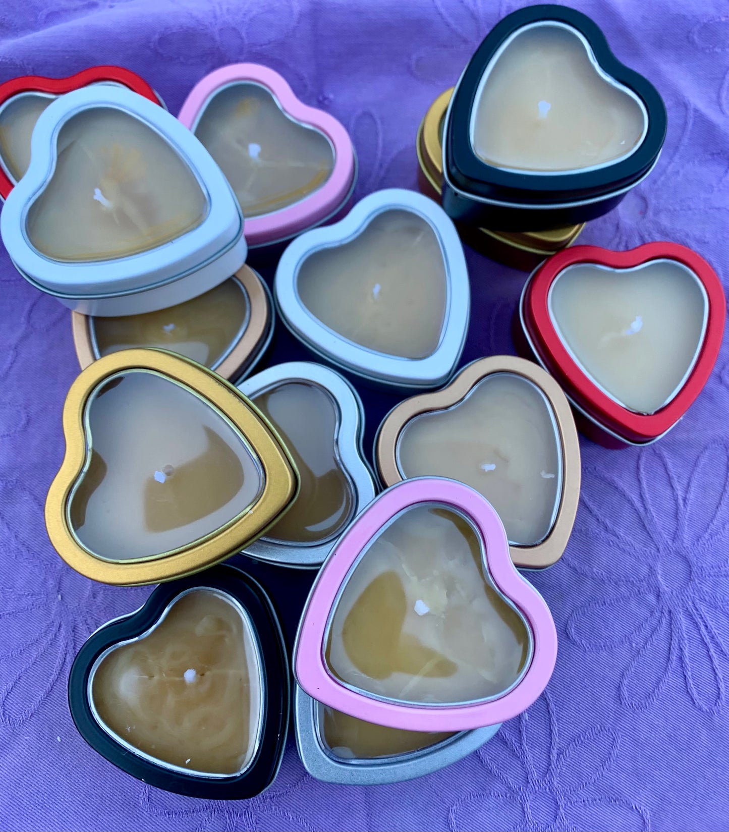 Heart Shaped Candle