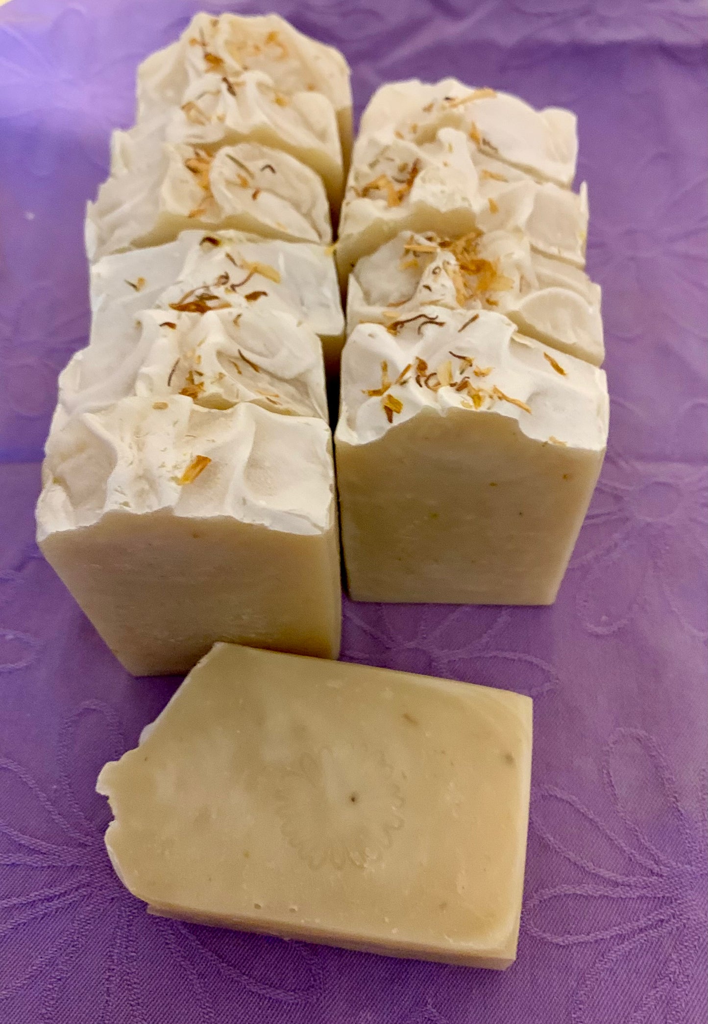 Natural Calendula Soap Bar (Fragrance Free)