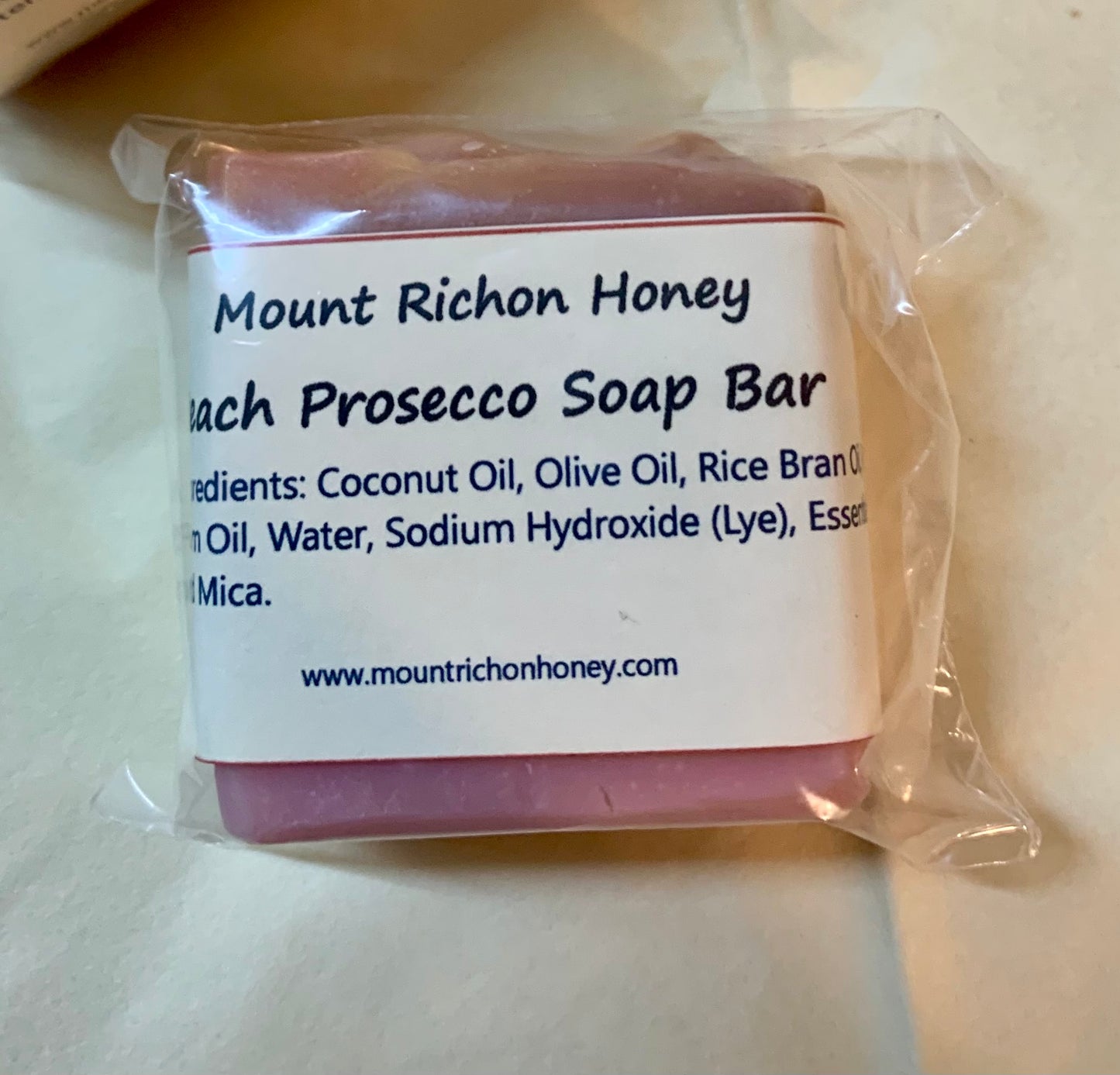 Peach Prosecco Soap Bar