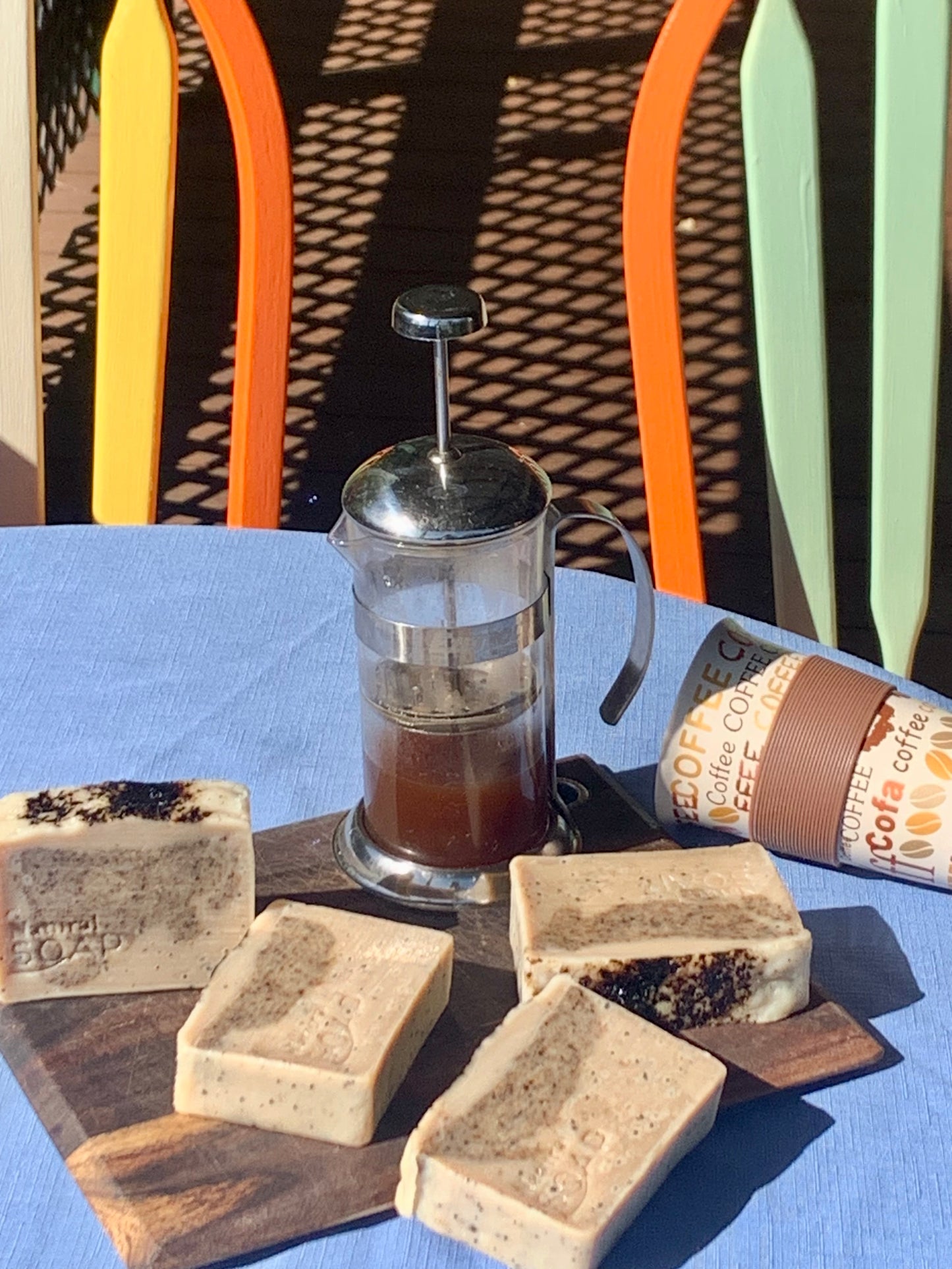 Exfoliating Coffee Soap Bar (Fragrance free)