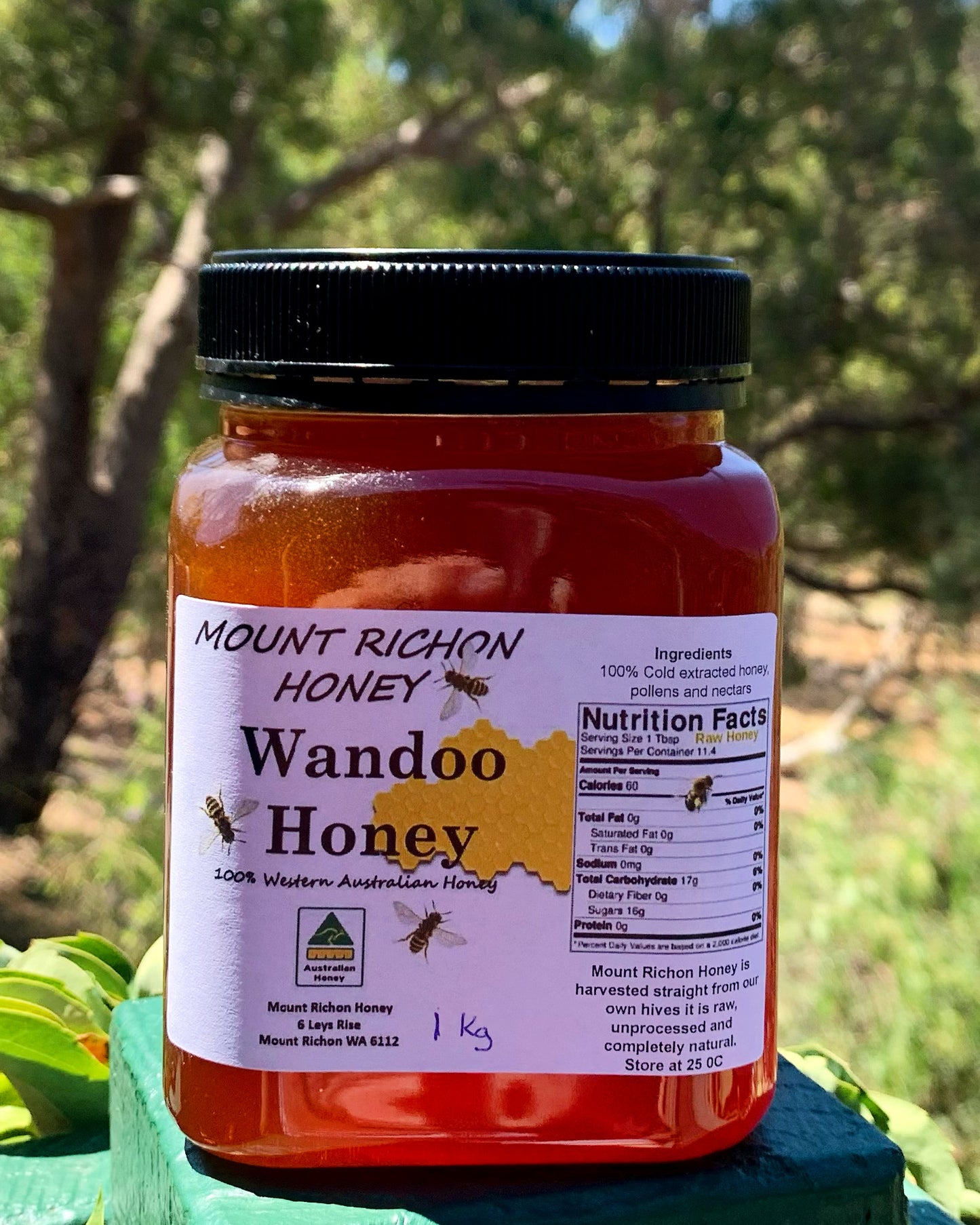 Raw Wandoo Honey