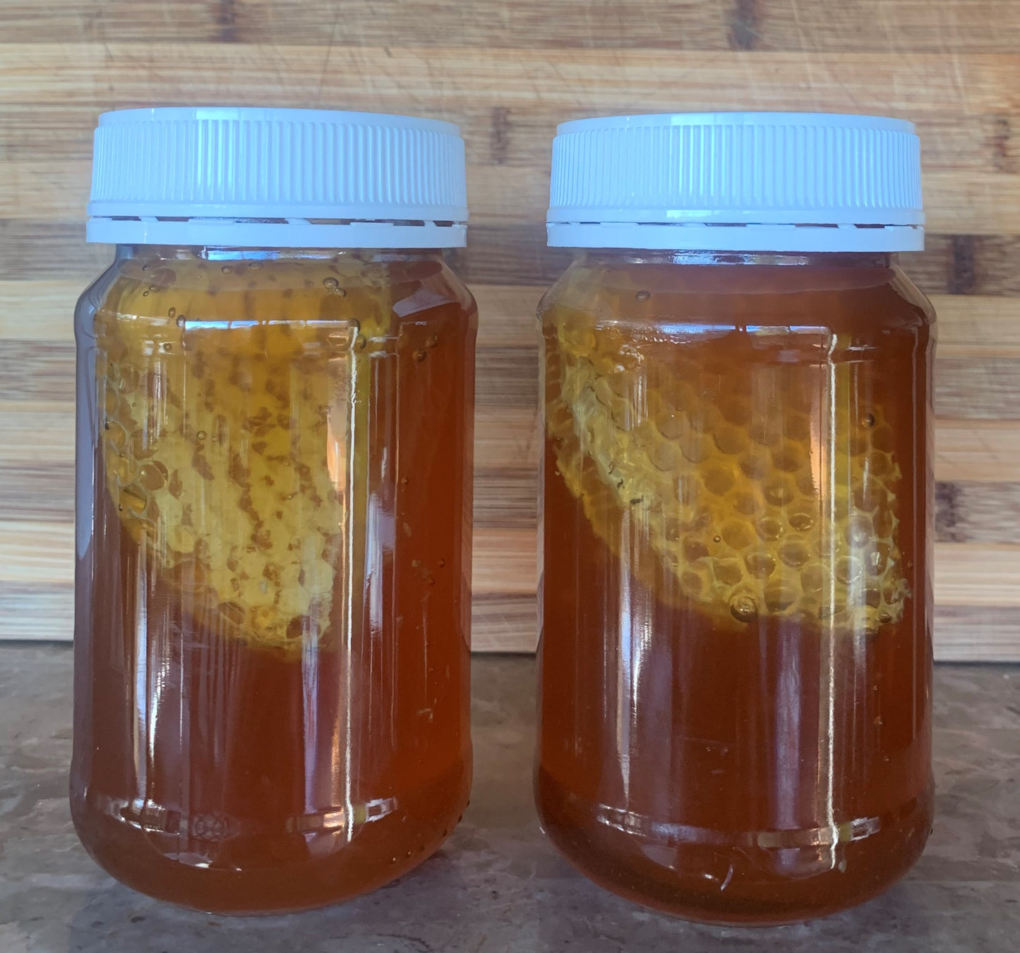 Comb Honey in a Jar