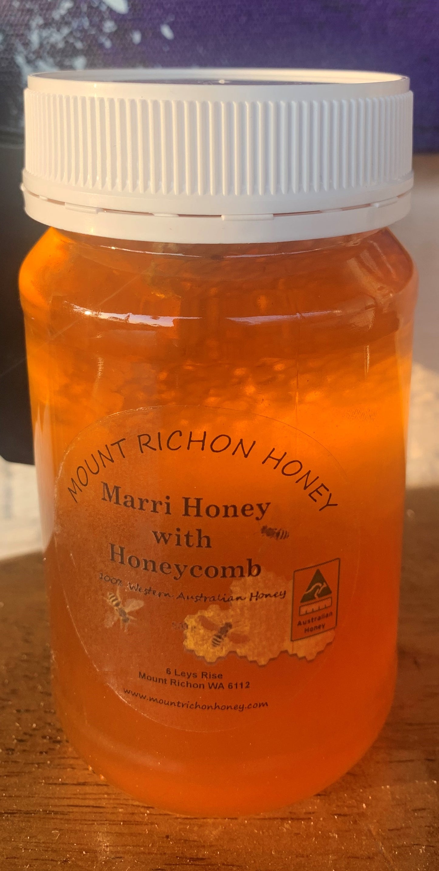 Comb Honey in a Jar