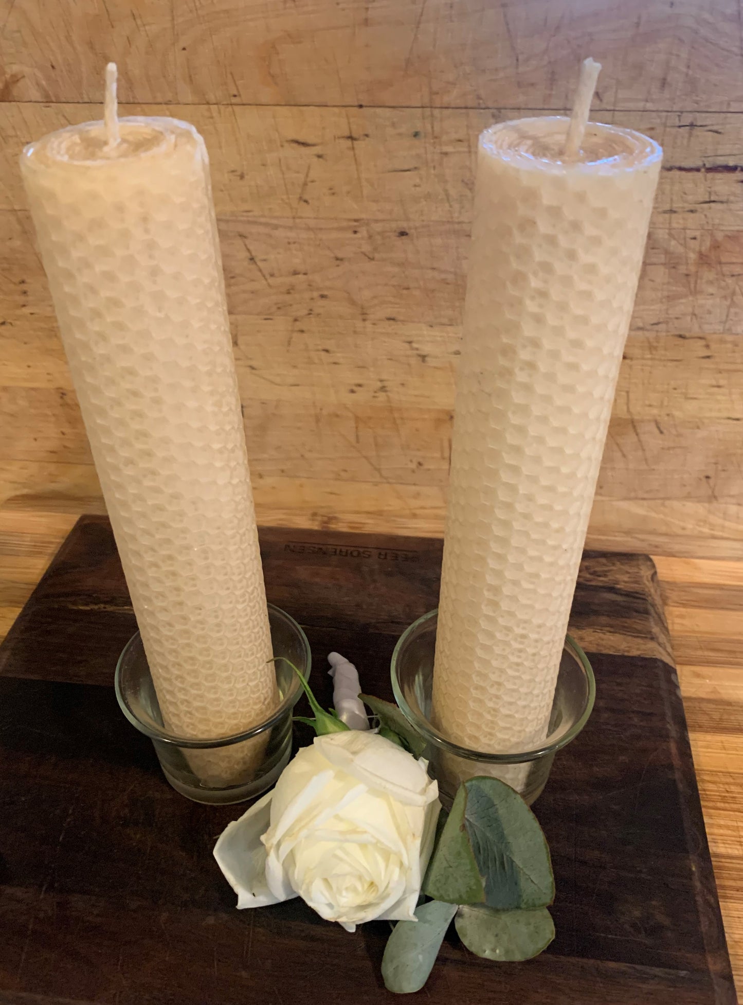 Handmade Natural Beeswax 20cm * 4cm Pillar Candle