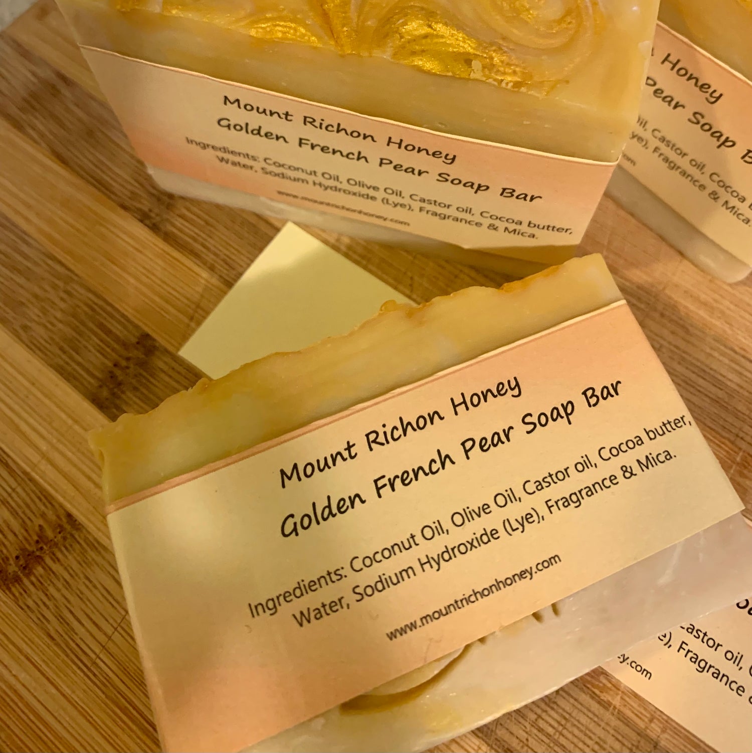 Golden French Pear Soap